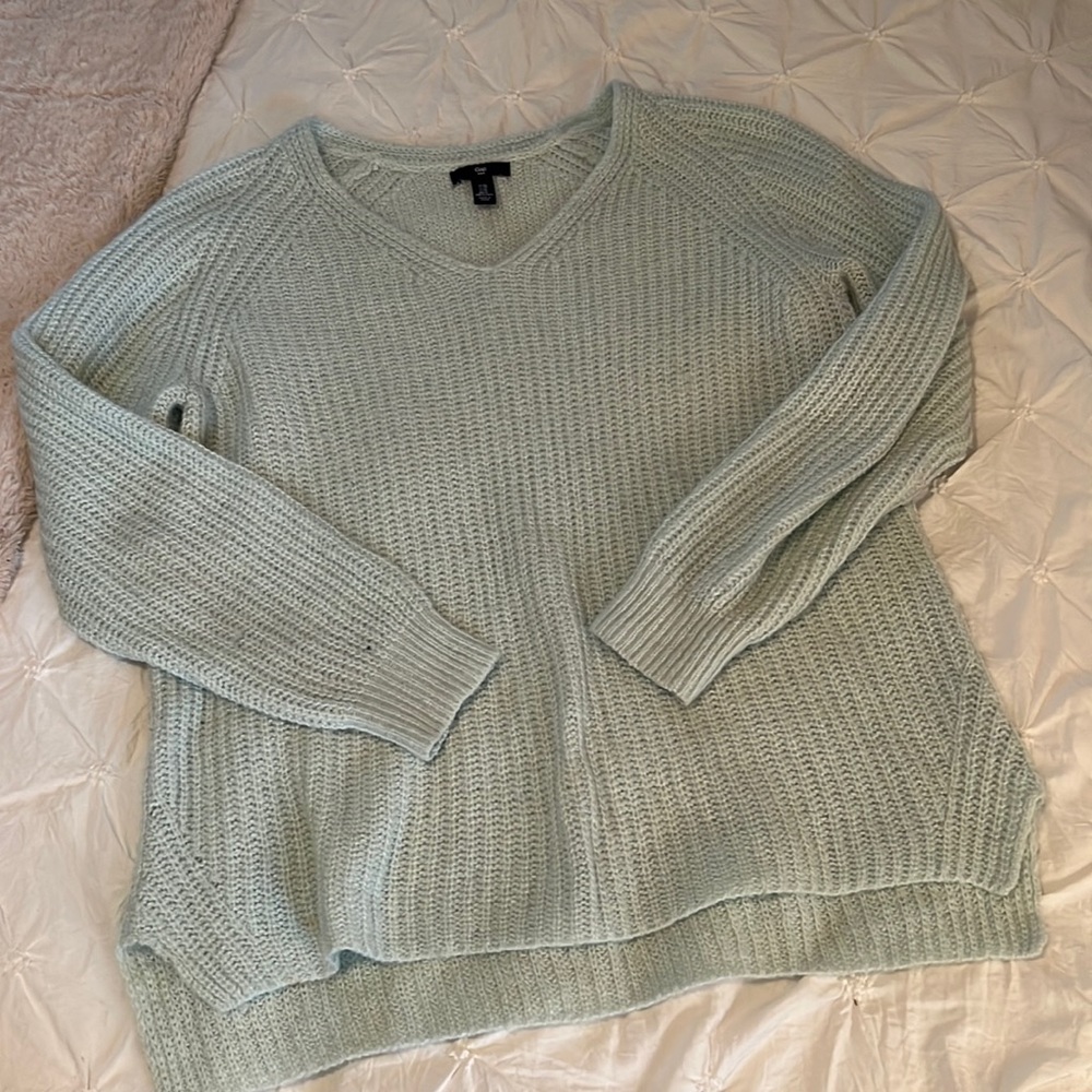 Pretty Light Mint Sweater